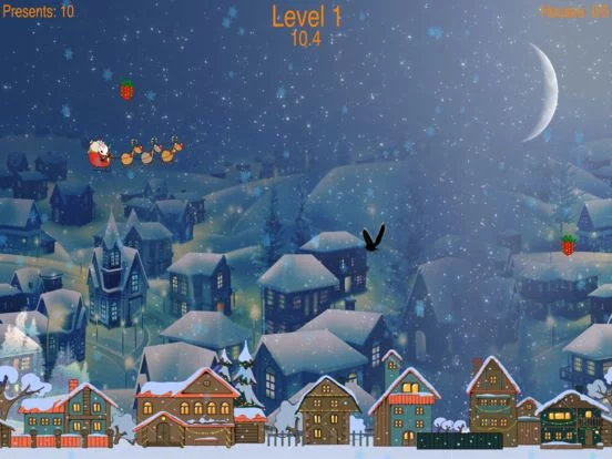 Изображение игры: Santa Present Drop - Endless Side Scroller