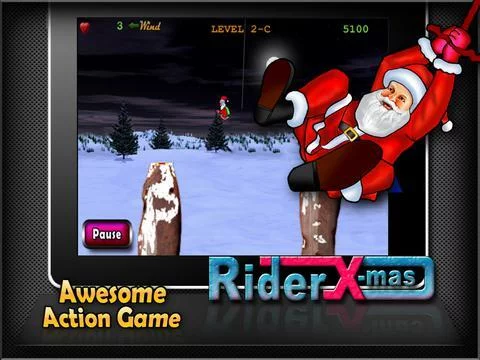 Изображение игры: Rider Xmas Action