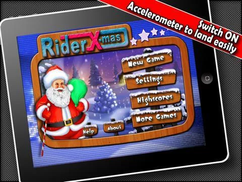 Изображение игры: Rider Xmas Action