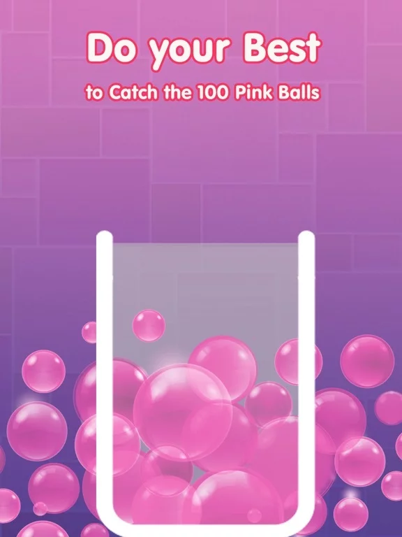 Изображение игры: 100 Pink Pong Balls