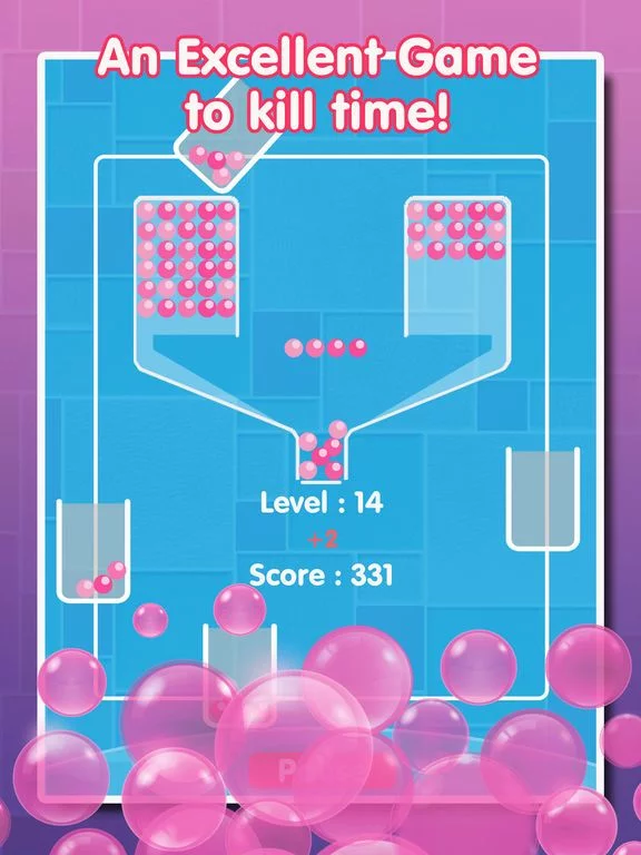 Изображение игры: 100 Pink Pong Balls