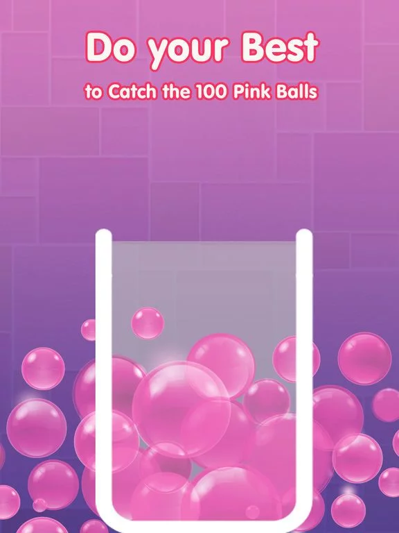 Изображение игры: 100 Pink Pong Balls