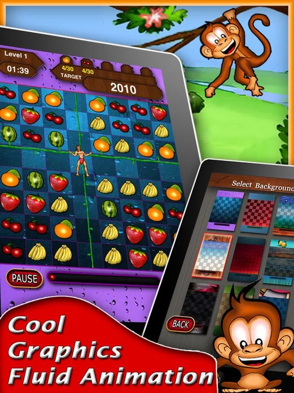 Изображение игры: Swiped Fruits