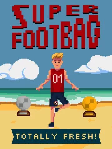 Изображение игры: Super Footbag - World Champion 8 Bit Hacky Ball Juggling Sports Game