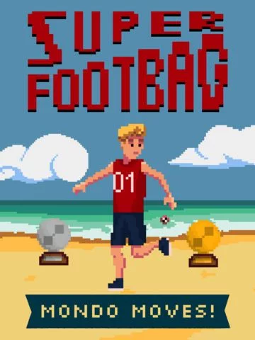 Изображение игры: Super Footbag - World Champion 8 Bit Hacky Ball Juggling Sports Game