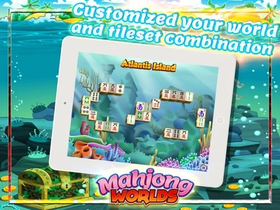 Изображение игры: Mahjong Worlds - Tiles Puzzle
