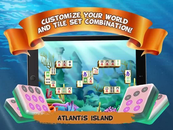 Изображение игры: Mahjong Worlds Premium