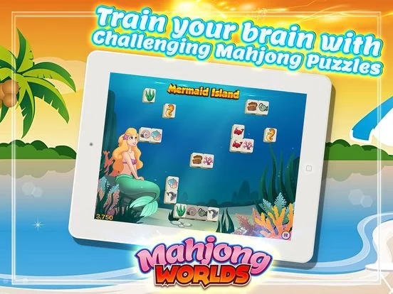 Изображение игры: Mahjong Worlds - Tiles Puzzle