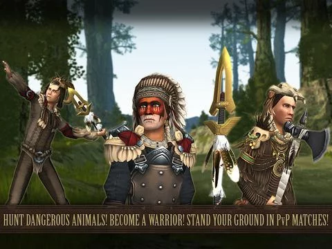 Изображение игры: Be Red Cloud-Warriors & Tribes