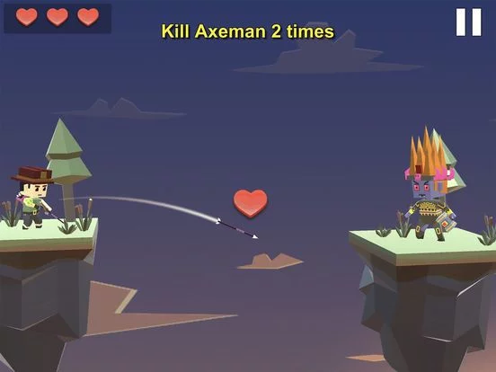 Изображение игры: Archery Rivals