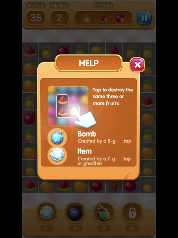 Изображение игры: Fruit Mix Game