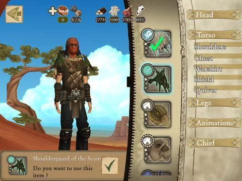 Изображение игры: Be Red Cloud-Warriors & Tribes