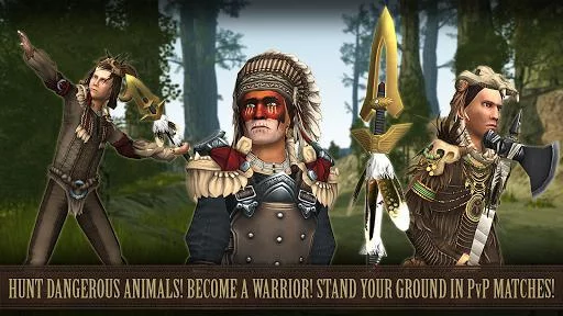 Изображение игры: Be Red Cloud-Warriors & Tribes