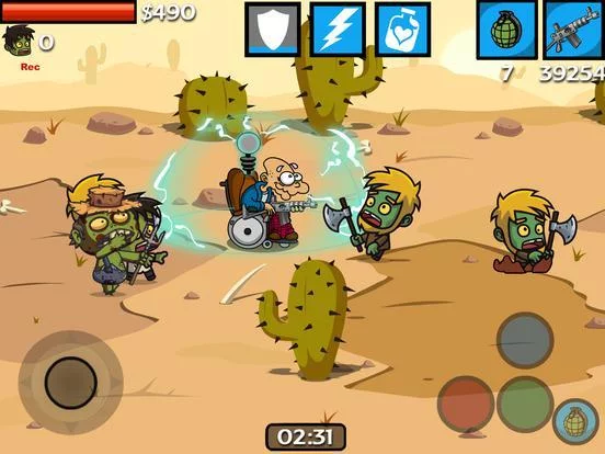 Изображение игры: Granny vs Zombies 2-the return