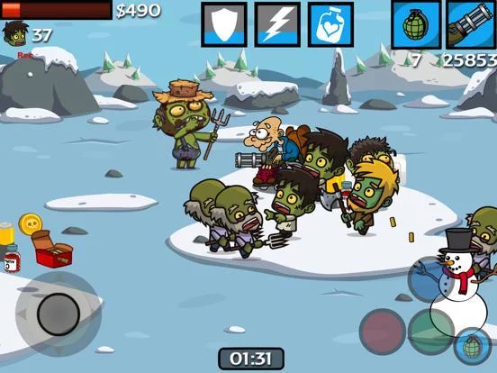 Изображение игры: Granny vs Zombies 2-the return