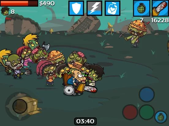Изображение игры: Granny vs Zombies 2-the return