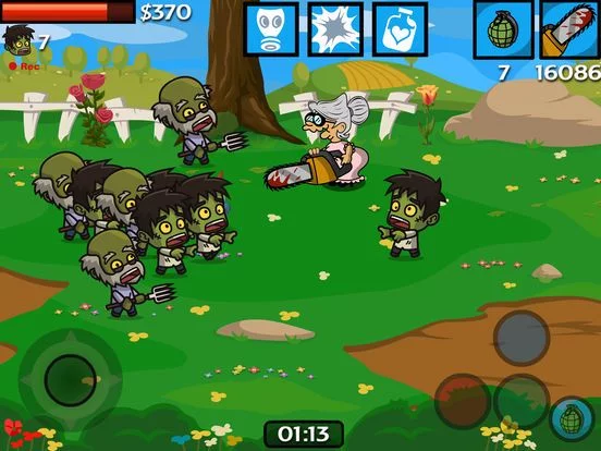 Изображение игры: Granny vs Zombies 2-the return