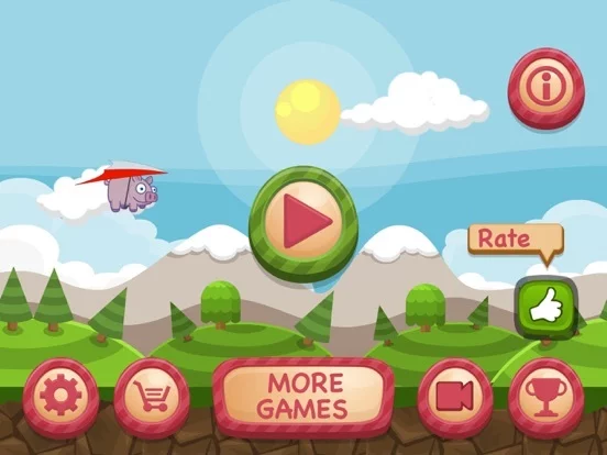 Изображение игры: Tap The Pig 2: Pigs Glide