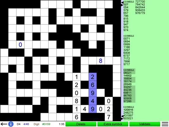 Изображение игры: Number Fit Puzzle +