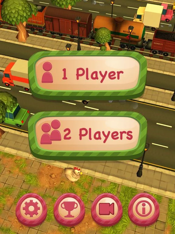 Изображение игры: Run Chicken, Run