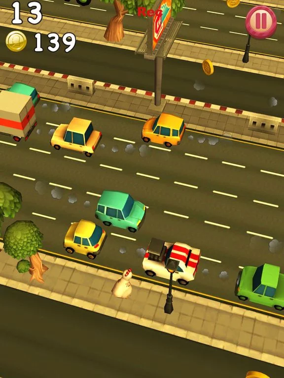 Изображение игры: Run Chicken, Run