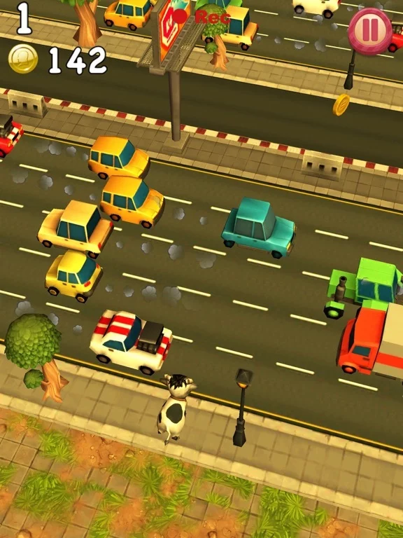 Изображение игры: Run Chicken, Run