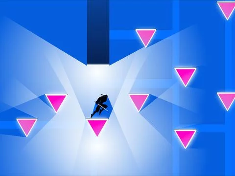 Изображение игры: Amazing Ninja Dash - Run n Jump or Fall & Die