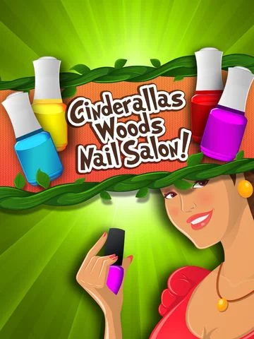 Изображение игры: Cinderella's Woods Nail Salon - Beauty Make-Over Design & Fashion Manicure Dress-Up (Free Maker Games for Girls)