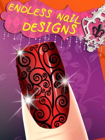 Изображение игры: Cinderella's Woods Nail Salon - Beauty Make-Over Design & Fashion Manicure Dress-Up (Free Maker Games for Girls)