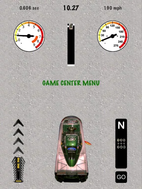 Изображение игры: Top Fuel HD Drag Racing Sim
