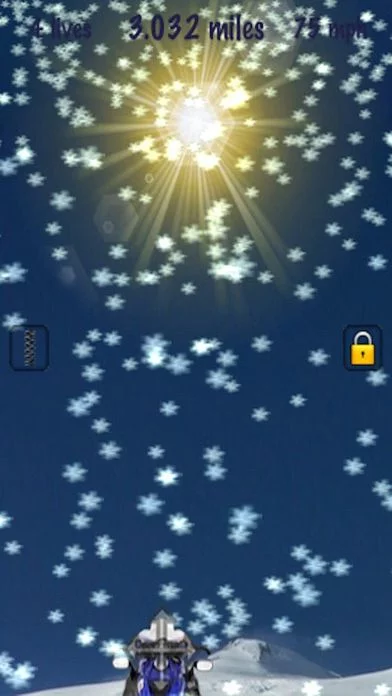 Изображение игры: Snowmobile Slalom Racer