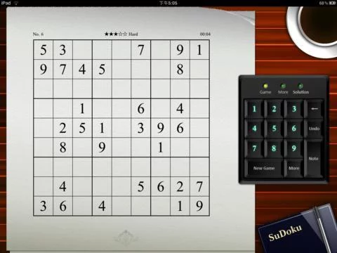 Изображение игры: Sudoku Master HD Free