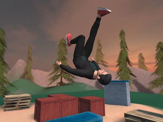 Изображение игры: Parkour Flight 2