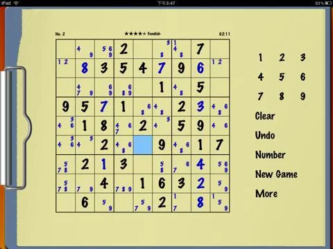 Изображение игры: Sudoku Master HD Free