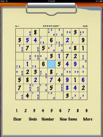 Изображение игры: Sudoku Master HD Free