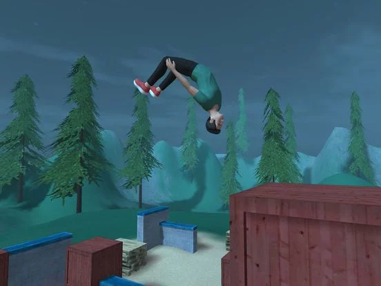 Изображение игры: Parkour Flight 2