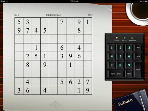 Изображение игры: Sudoku Master HD Free