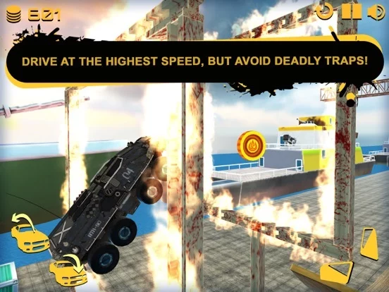 Изображение игры: Extreme Car Challenge 3D: Stunts Simulator