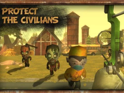 Изображение игры: Zombie Bowhunter: Survive the Apocalypse - Living VS Undead