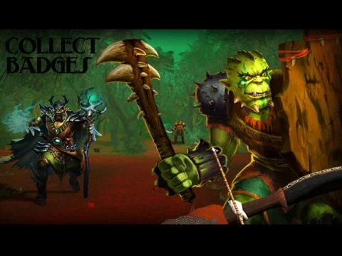Изображение игры: Elf Archer vs Orcs and Gobblins - Clash of Civilisations