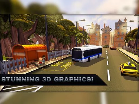 Изображение игры: New York City Public Bus Simulator: Transport and Parking 3D