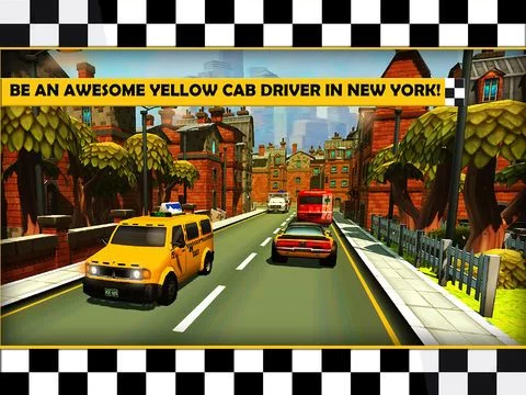 Изображение игры: New York Taxi Driver Simulator