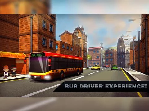 Изображение игры: New York City Public Bus Simulator: Transport and Parking 3D