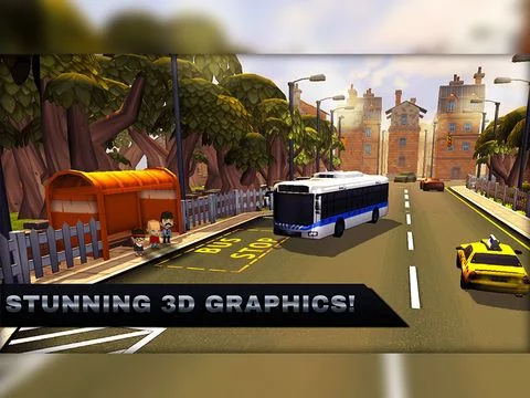 Изображение игры: New York City Public Bus Simulator: Transport and Parking 3D