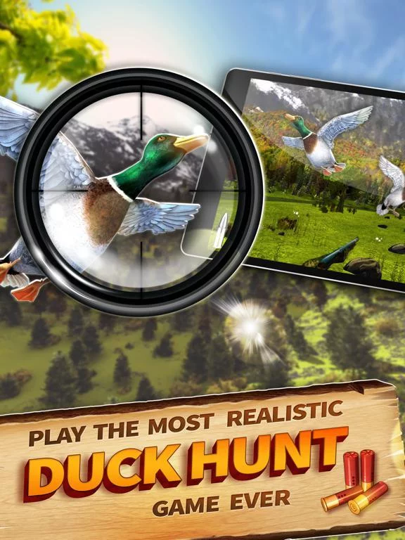 Изображение игры: Shooting Game Duck Hunter 3D: Animal (Birds) Hunting - Best Time Killer Game of 2016