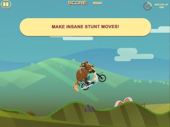 Изображение игры: Bike Animal Race: Motorcycle Farm Escape