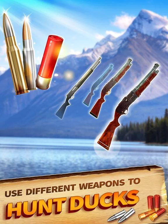 Изображение игры: Shooting Game Duck Hunter 3D: Animal (Birds) Hunting - Best Time Killer Game of 2016