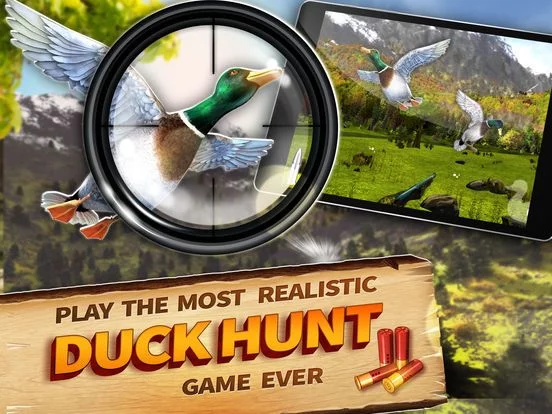 Изображение игры: Shooting Game Duck Hunter 3D: Animal (Birds) Hunting - Best Time Killer Game of 2016