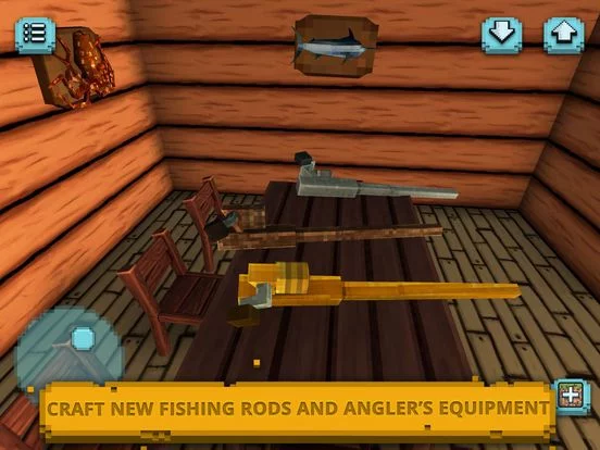 Изображение игры: Square Fishing: Biggest Catch