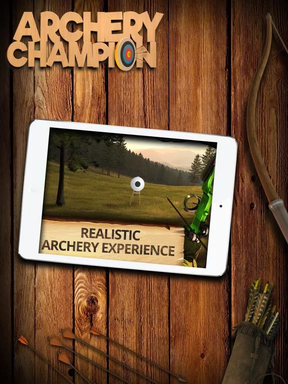 Изображение игры: Archery Champion FREE: 3D Bow Tournament Master - target shooting